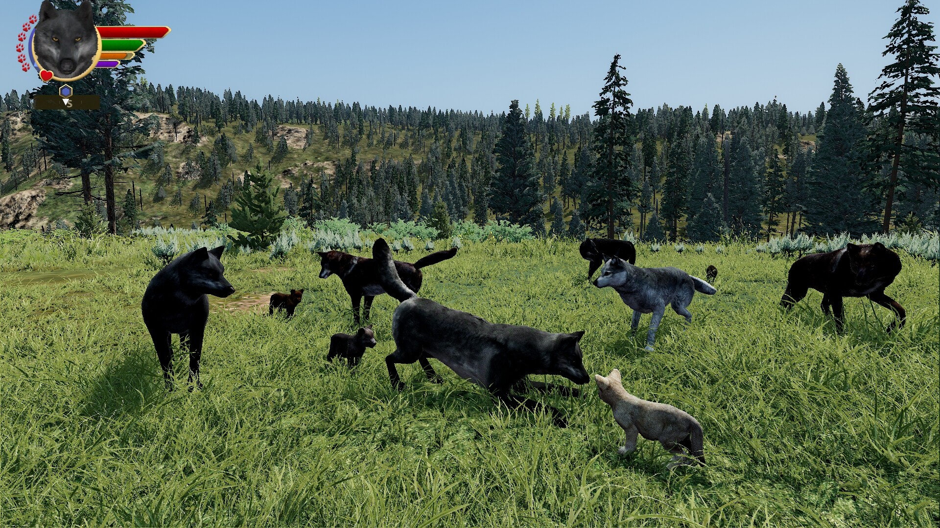 【PC单机】野狼谜踪(WolfQuest)v2.0.2RUNE英文版