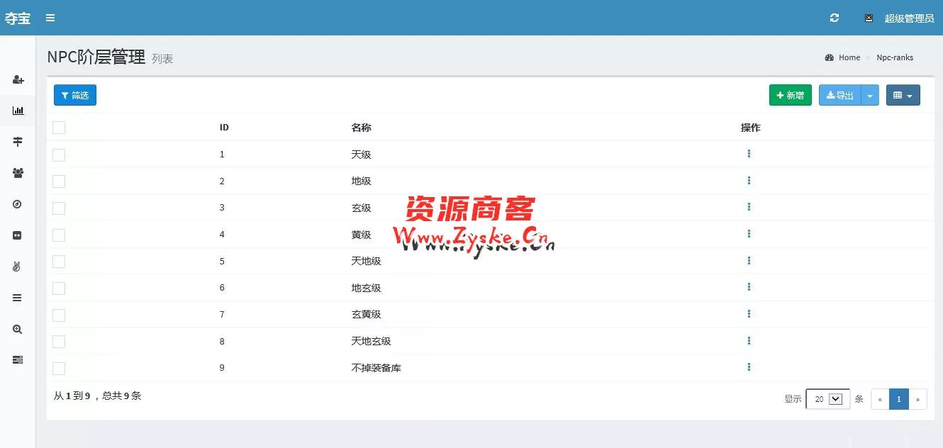 WAP文字游戏【夺宝中华】最新整理WIN系一键即玩服务端+运营后台+详细搭建教程