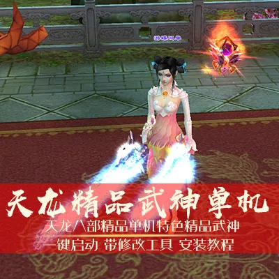 天龙八部单机版一键端武神稀有精品天龙单机一键端网单-七玩网