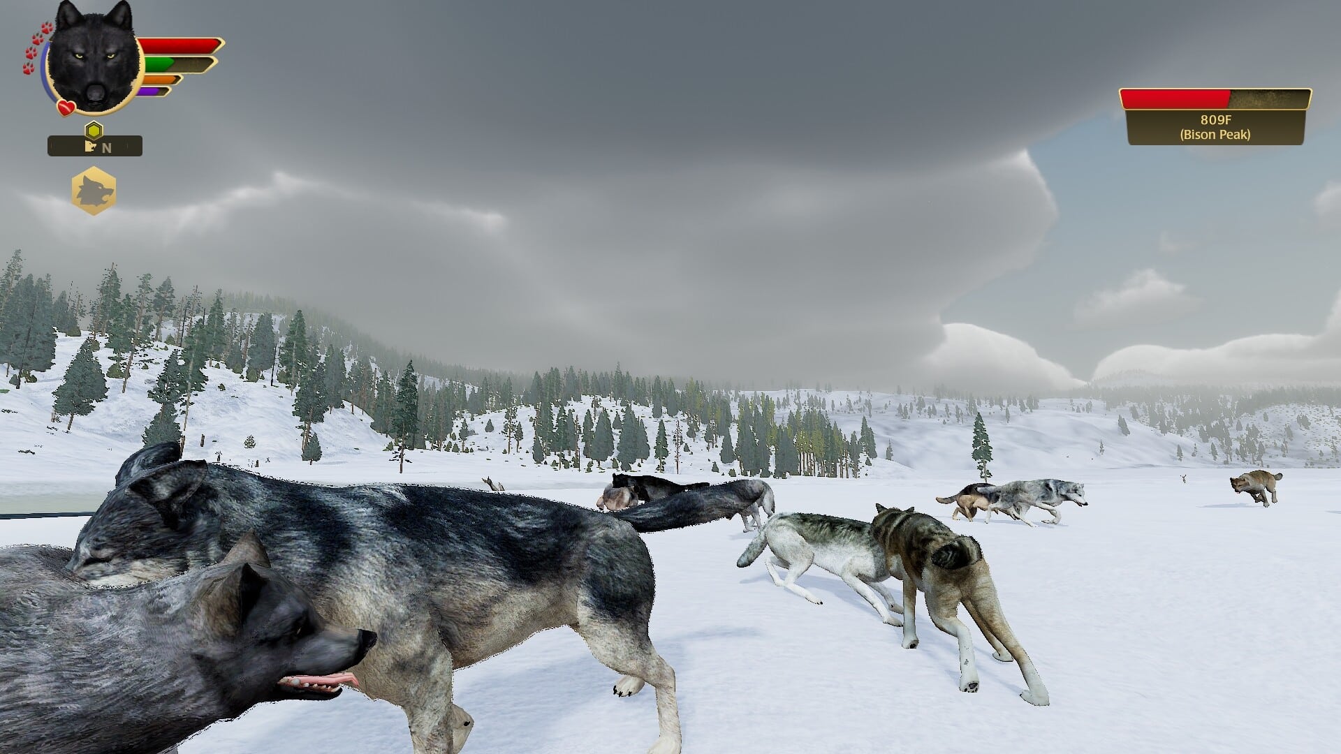 【PC单机】野狼谜踪(WolfQuest)v2.0.2RUNE英文版