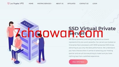 losangelesvps：4折优惠码，洛杉矶vps，1Gbps带宽，不限流量，带Windows-七玩网