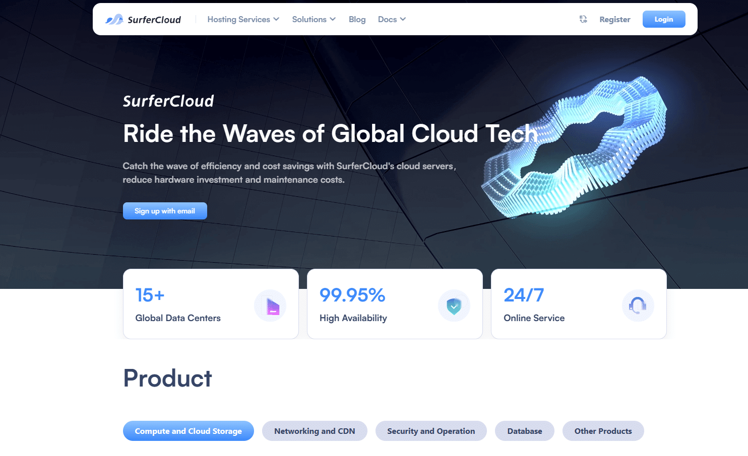 SurferCloud：新用户注册即送50美元优惠券，轻量云服务器仅需$4/月起，支持全球15个机房，包括香港、台北、越南、欧美日韩以及非洲尼日利亚等地。-七玩网