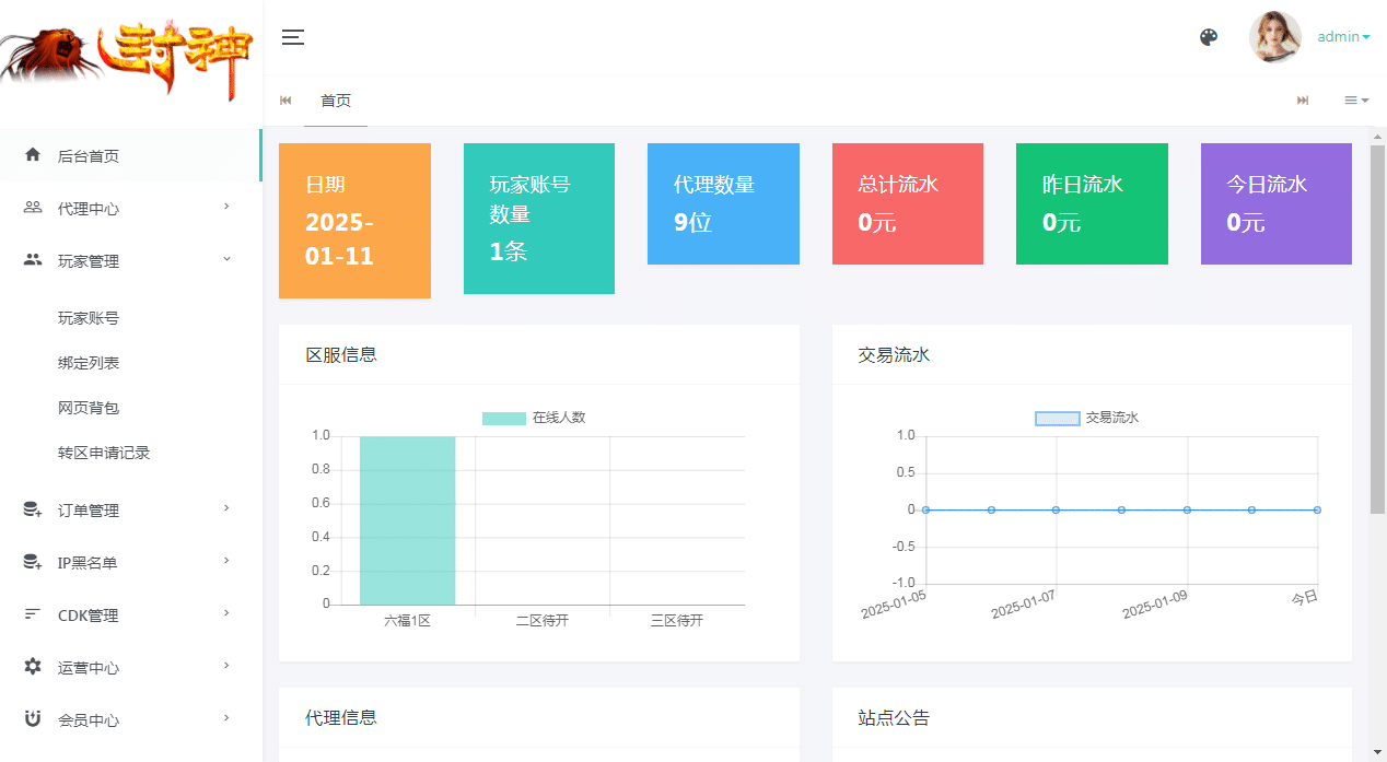 [手工架设] 【六福西游定制挂机版】单机端+Linux手工服务端+后台