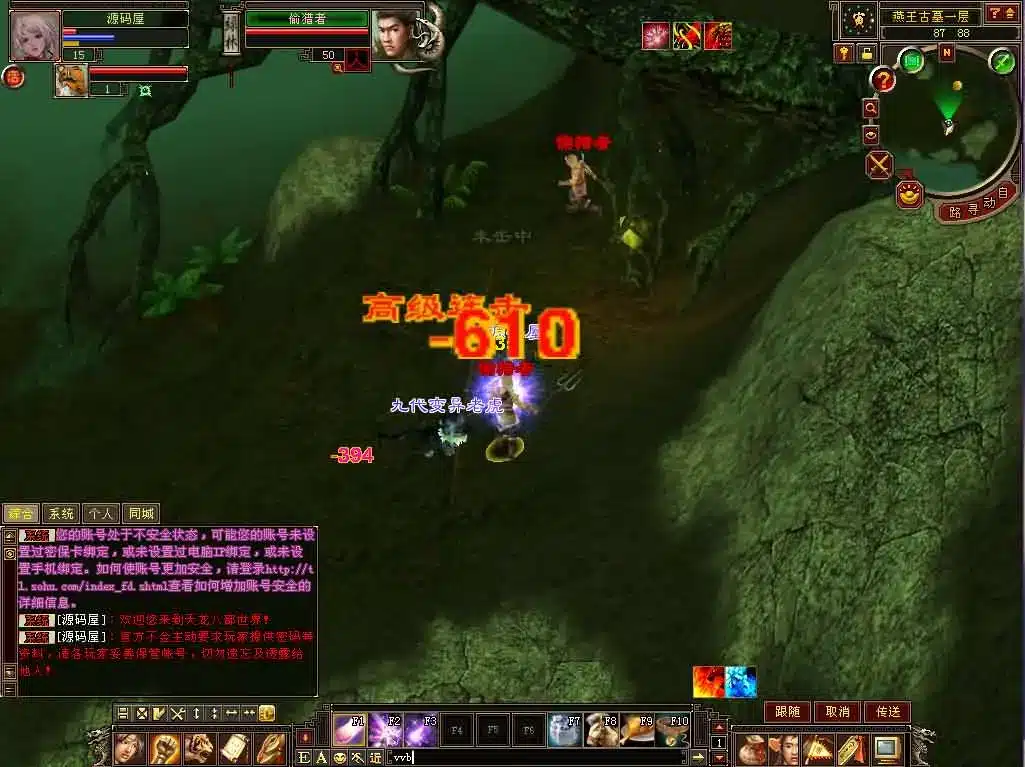 玩家亲测可用 天龙八部之DNF天龙 VM一键端+Linux手工端分享