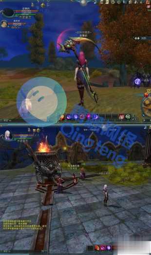 神魔大陆单机版 冰火荣耀6族15职业GM无限叶子怀旧端