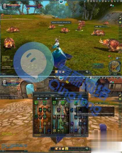 神魔大陆单机版 冰火荣耀6族15职业GM无限叶子怀旧端