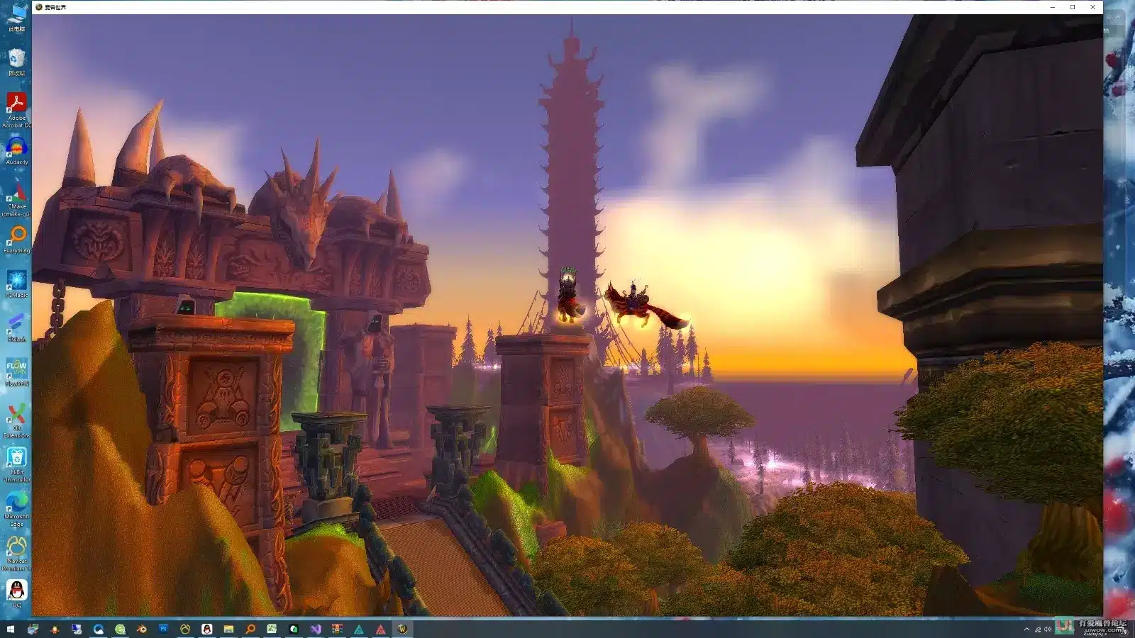 魔兽335呜喵王系列云顶天宫 一键安装版60天授权分享