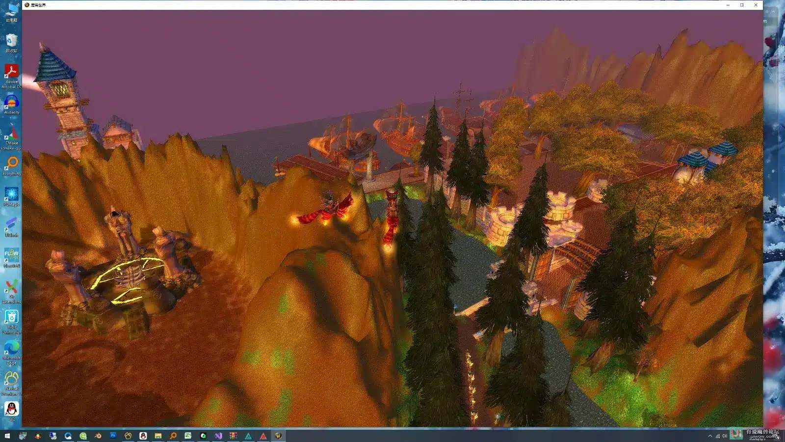 魔兽335呜喵王系列云顶天宫 一键安装版60天授权分享