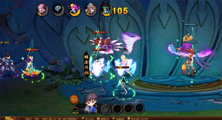 亲测可用！萌将三国Q萌横版RPG页游一键端+Linux GM服务端