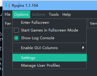 龙神模拟器（Ryujinx）使用教程