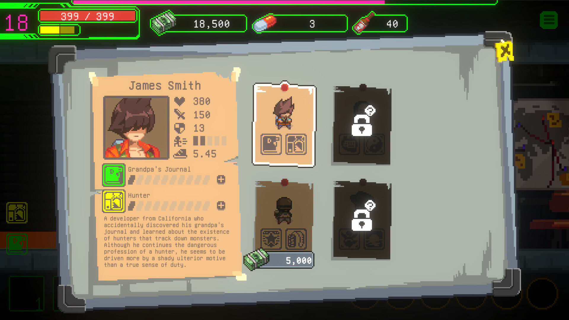 【小游戏】灵魂恶魔猎人（Soul Demon Hunters）免安装中文版