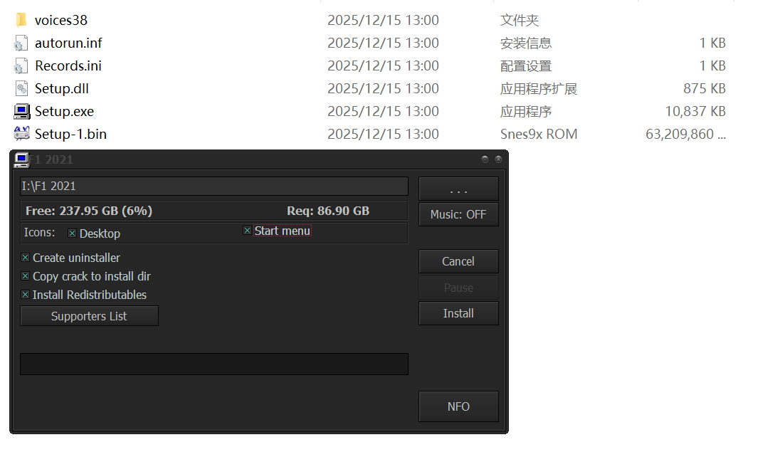 【PC单机】F1 2021 voices38中文版