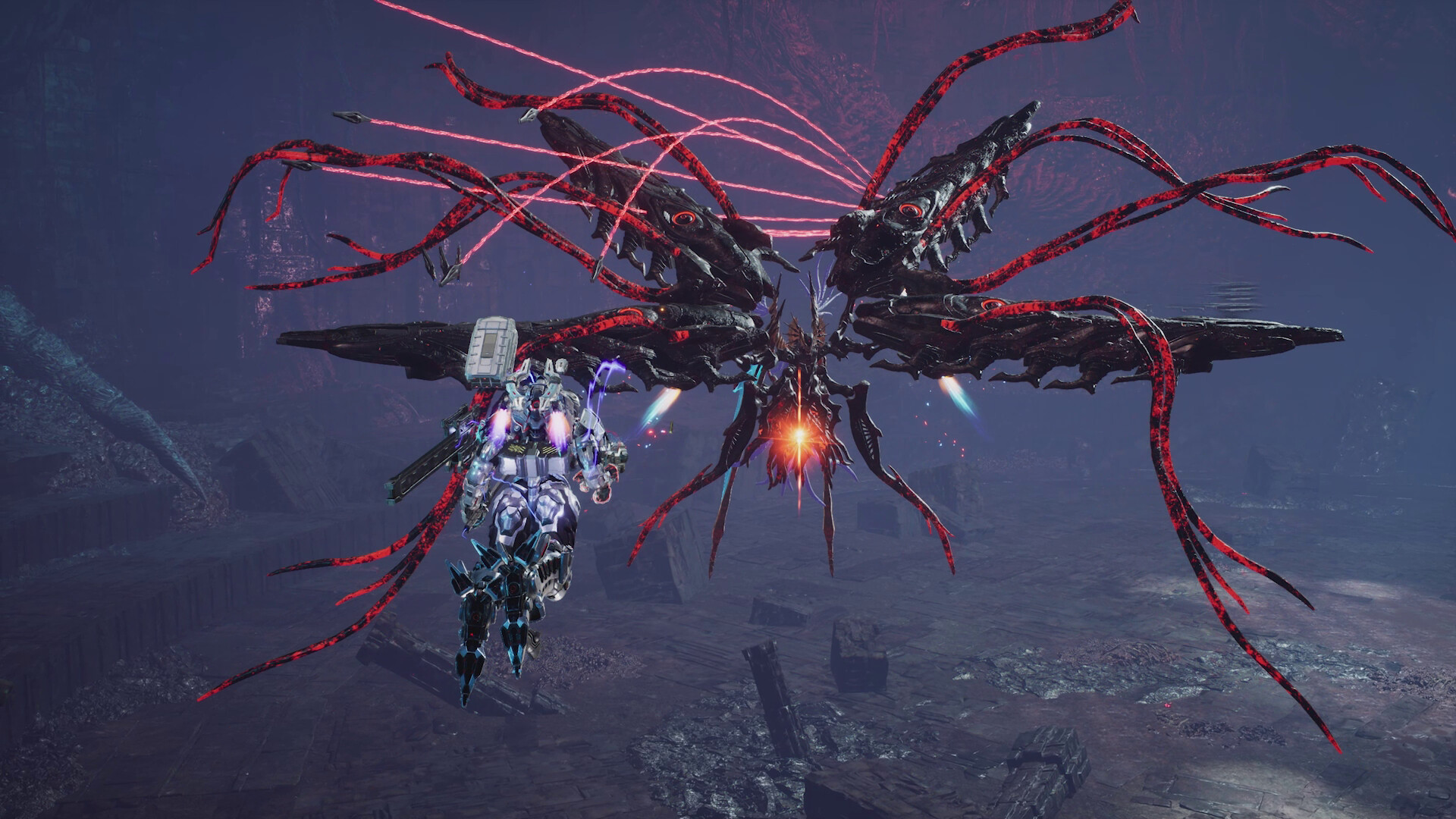 【PC单机】机甲战魔 神话之裔（Daemon X Machina Titanic Scion）已包含深渊的威胁DLC中文版