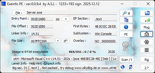 [一键安装] 天龙八部X64 免虚拟机版 纯Windows 纯断网 免路由器 雪舞编译服务端 V20260804 V0.5