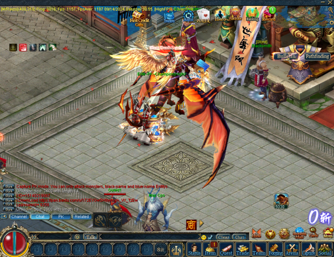 [手工架设] 【首发】天晴征服OL-斗战苍穹-非汉化-全新3D地图模型斗神职业神纹系统-有视频录像