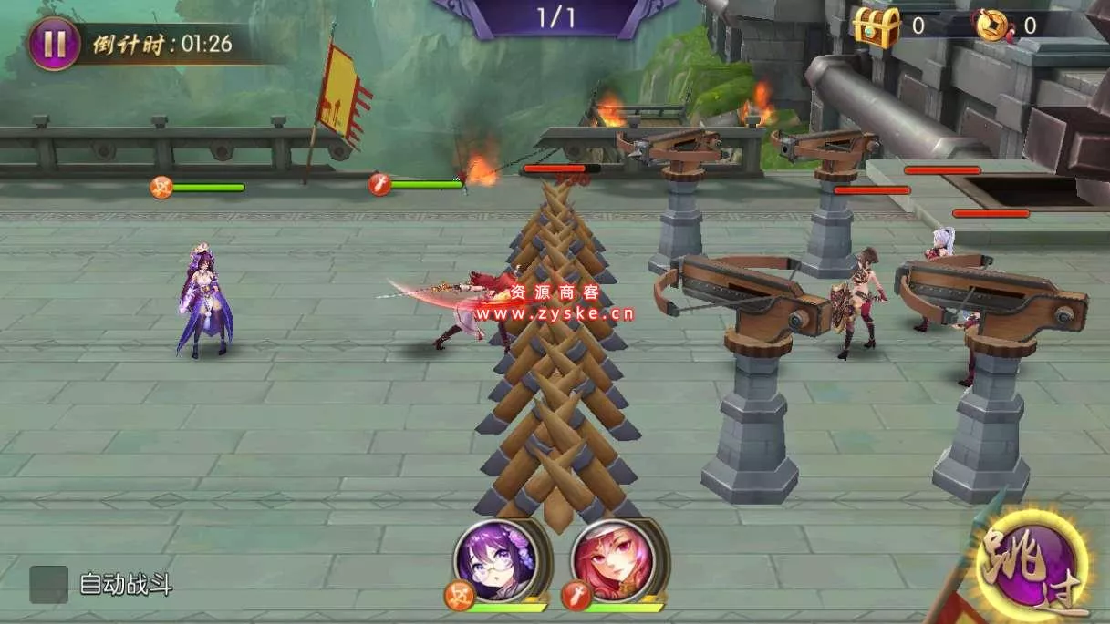 三国卡牌养成手游【炽姬无双】 Win一键既玩服务端+授权物品后台