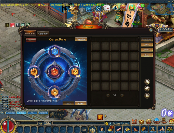 [手工架设] 【首发】天晴征服OL-斗战苍穹-非汉化-全新3D地图模型斗神职业神纹系统-有视频录像