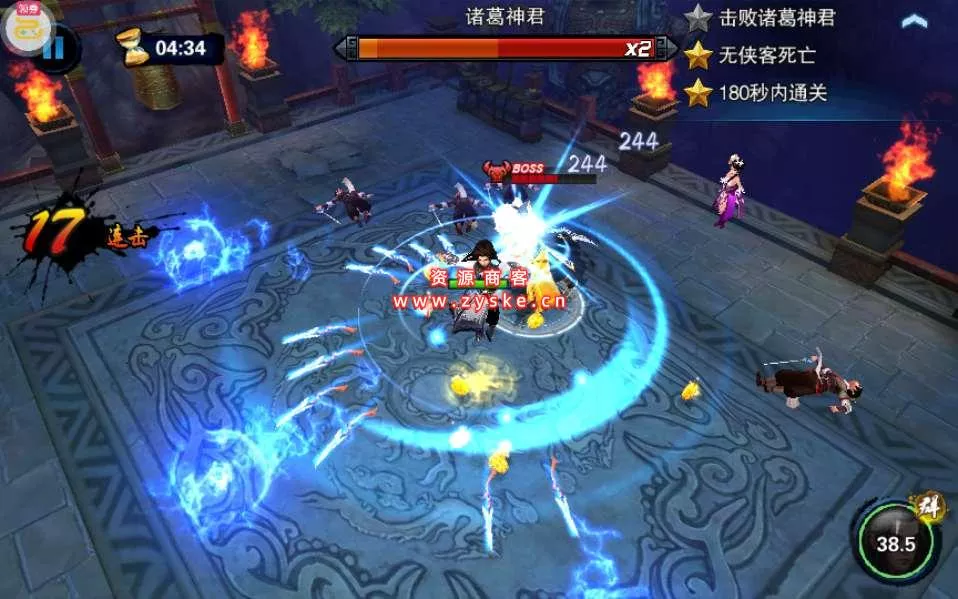 3D动作武侠手游【飞刀无双】6月整理Win一键既玩服务端+GM后台+视频教程