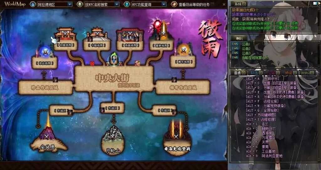 [端游源码] DOF单机版70微雨精修定制版最新整理版本pvf+客户端+等级补丁