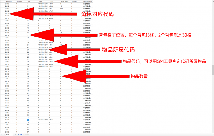 [其他工具] 奇迹世界星魂版 SQL数据库修改补充说明
