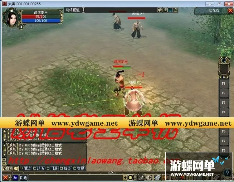 网游单机 大唐豪侠单机版 商业服务端 自创武功招式 一键安装送GM